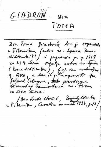 Giadrov Don Toma