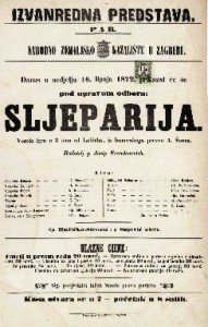 Sljeparija : vesela igra u 2 čina / od Labicha