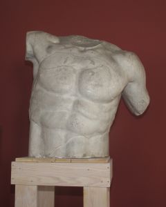 Posejdonov torzo, detalj zabata Partenona
