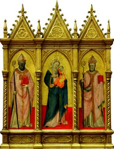 Bogorodica s Djetetom i svetima Ambrozijem i Augustinom