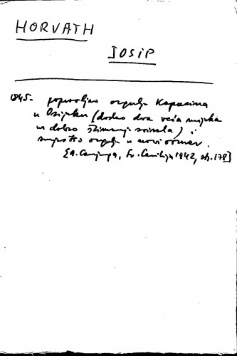 Horvath Josip