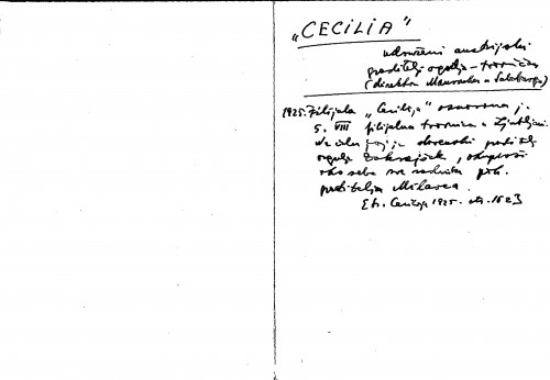 Cecilia : udruženi austrijski graditelji orgulja