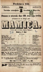 Mamica : Vesela igra u 3 čina / napisao Sigligety