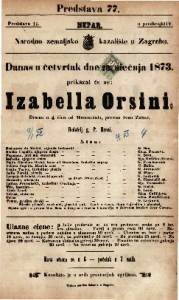 Izabella Orsini : Drama u 4 čina / od Mosenthala
