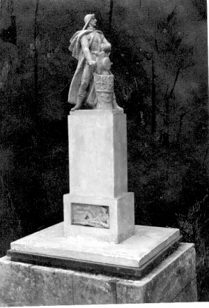 Skica za spomenik kralju Aleksandru na Sušaku