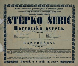 Stĕpko Šubić ili Horvatska osveta ; Raztrešeni : Igrokaz u dva čina : Vesela igra u jednom činu