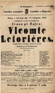 Vicomte Letoriéres : Vesela igra u 3 čina