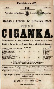 Ciganka : romantična opera u 3 čina / glasba od M. W. Balfe-a