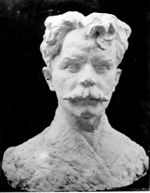 Poprsje Silvija Strahimira Kranjčevića - model za spomenik