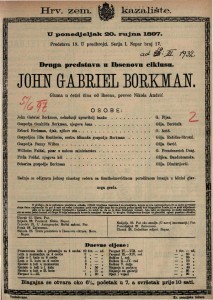 John Gabriel Borkman : Gluma u četiri čina / od Ibsena