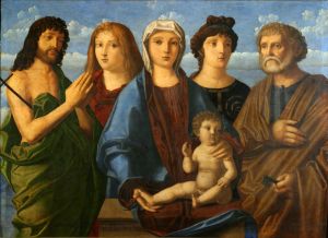 Bogorodica s Djetetom, svetima Ivanom i Petrom te donatorima