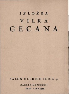 Izložba Vilka Gecana