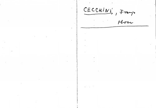 Cecchini Franjo : Hvar