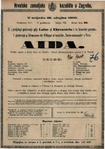 Aida : velika opera u četiri čina / od Verdia