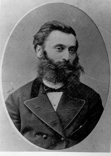 Foto-portret dr. Izidora Kršnjavog