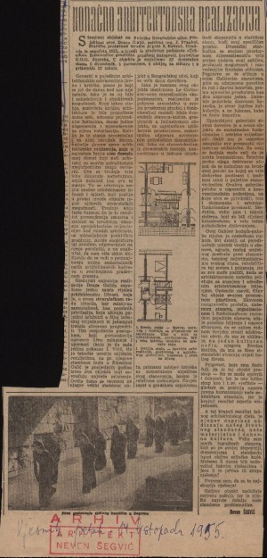 Konačno arhitektonska realizacija : Vjesnik