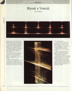 Bljesak u Veneciji : Arhitektura