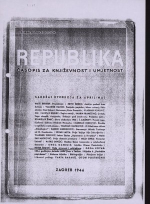 Naša stvarnost i arhitektura : Republika