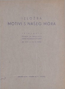 Izložba Motivi s našeg mora