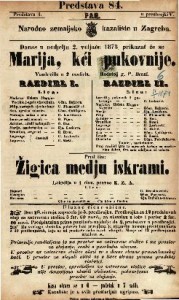 Marija, kći pukovnije : Vaudeville u 2 razdiela