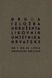 Druga izložba Udruženja likovnih umjetnika Hrvatske