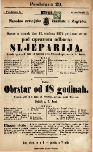 Sljeparija : vesela igra u 2 čina / od Labich-a