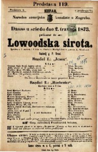 Lowoodska sirota : Igrokaz u 2 razdiela i 4 čina / od Charlottw Birchpfeiferove