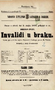 Invalidi u braku : vesela igra u 3 čina / napisao Dumanoir i Lafarque