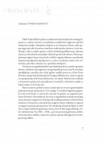 [Riječ na komemoraciji u palači Hrvatske akademije znanosti i umjetnosti 16. veljače 1994.]