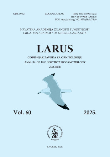 Vol. 60 (2025) / glavni urednik, editor in chief Nikola Ljubešić