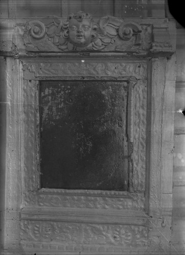 Muzej grada Šibenika (Šibenik) : Bogorodica s Djetetom i kerubin u okviru, ikona