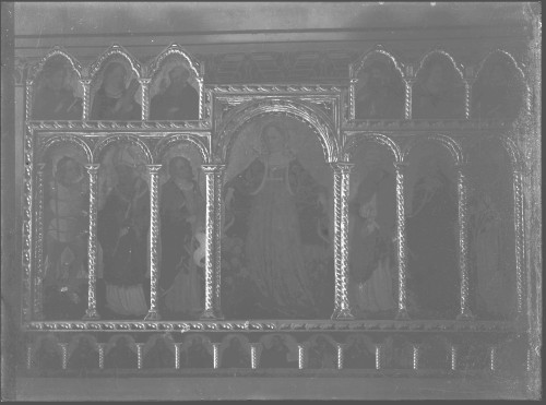 Interpretacijski centar katedrale sv. Jakova „Civitas Sacra – Sveti grad“ (Šibenik) : poliptih, tempera na dasci, prva pol. 15. st. (Nikola Vladanov)