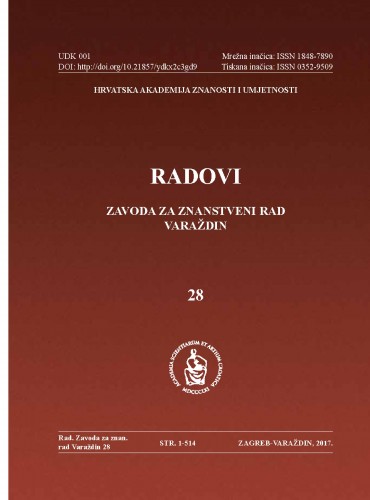 Knj. 28(2017) / [glavni i odgovorni urednik Stjepan Damjanović ; urednik Vladimir Huzjan]