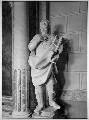 Crkva svete Marije na Dolcu (Zagreb) : oltar svetih Triju Kraljeva, Sveti Ladislav, 1772. (Francesco Rottman) 
