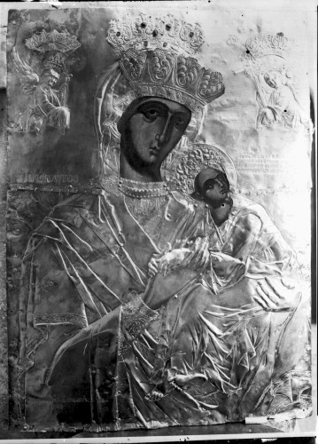 Saborna crkva Uspenja Presvete Bogorodice (Šibenik) : Bogorodica s Djetetom u srebru, ikona