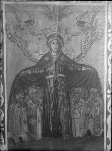 Saborna crkva Uspenja Presvete Bogorodice (Šibenik) : Bogorodica zaštitnica, ikona