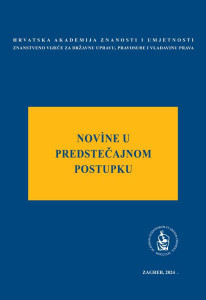 Novine u predstečajnom postupku : okrugli stol održan 19. svibnja 2023. / uredio Jakša Barbić