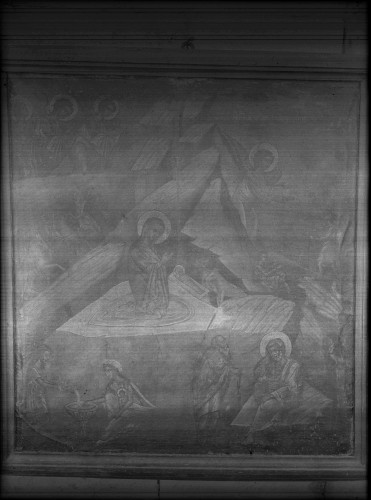 Crkva Vaznesenja Gospodnjeg (Sveti Spas) (Šibenik) : Rođenje Isusovo