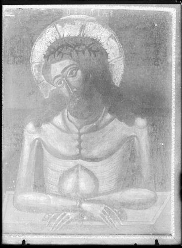 Crkva svetog Dominika (Šibenik) : Imago Pietatis, tempera na dasci, 17.-18. st.