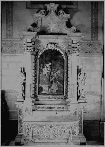 Crkva svete Marije na Dolcu (Zagreb) : oltar svetih Triju Kraljeva, 1772. (radionica Francesca Rottmana) 