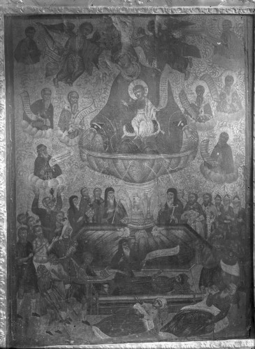 Saborna crkva Uspenja Presvete Bogorodice (Šibenik) : Bogorodica s prorocima i patrijarsima, ikona