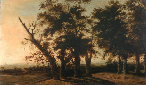 Krajolik sa stablima
