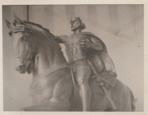 Robert Frangeš Mihanović: Model za Spomenik kralja Tomislava u Zagrebu, oko 1930.