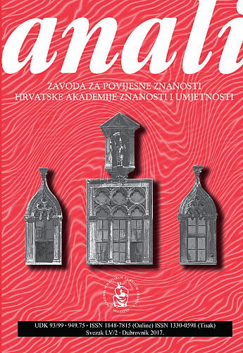 Sv. 55/2 (2017) / glavni urednik Nenad Vekarić