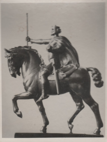 Robert Frangeš Mihanović: Spomenik kralja Tomislava u Zagrebu, model, 1933.