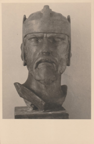 Robert Frangeš Mihanović: Glava kralja Tomislava, model za Spomenik kralja Tomislava u Zagrebu, 1928.-38.