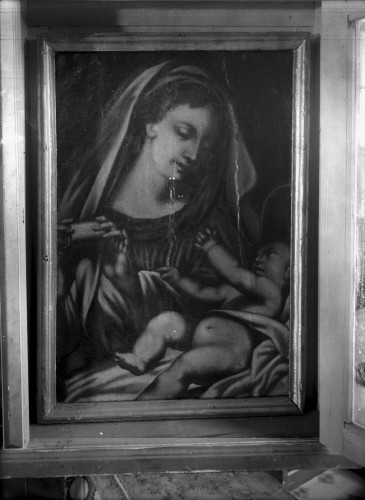 Crkva Gospe van Grada (Šibenik) : Bogorodica s Djetetom