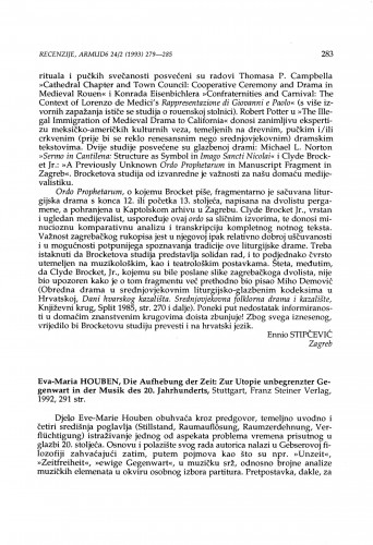 Houben, Eva-Maria: Die  Aufhebung der Zeit:Zur Utopie unbegrenzter Gegenwart in der Musik des 20. Jahrhunderts, 1992. / Tatjana Gaćeša