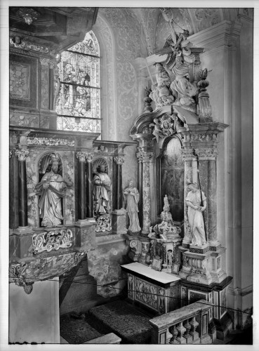 Crkva svete Katarine (Zagreb) : oltar svetog Ignacija, 1727.-1729. (Francesco Robba)