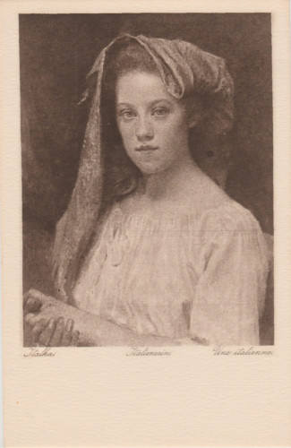 Vlaho Bukovac: Talijanka, oko 1909.